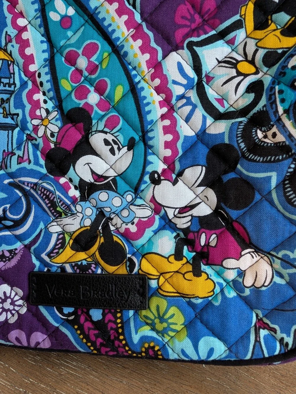 Vera Bradley 2 Piece Disney Mickey Mouse Whimsical Paisley Backpack Lunch Bunch